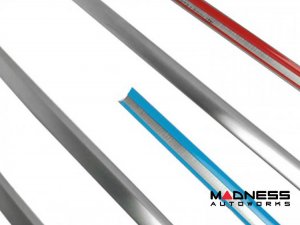 Jeep Renegade Door Trim - Side Window Molding Kit - Brushed Steel Jeep Renegade Door Trim - Side Window Molding Kit - Brushed Steel